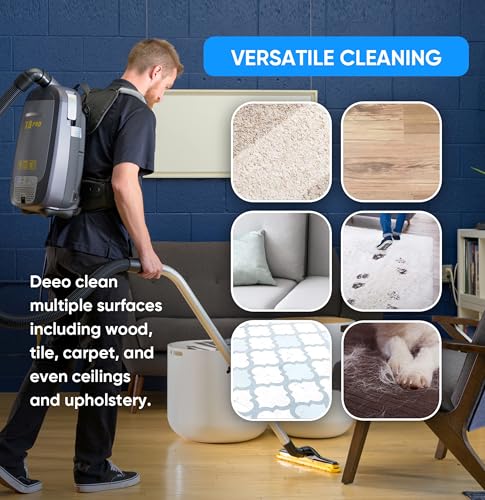 Prolux X8 Pro 10 lb Lightweight Commercial Backpack Vacuum – HEPA Filtration photo 12