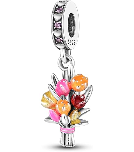 Conjunto Mixto De .925 Plata Esterlina Núcleo Translúcido Tonos De Blanco Verde Rosa Raya Floral Murano