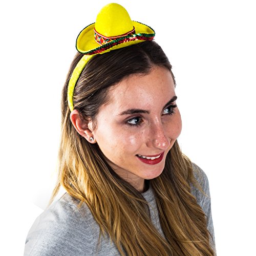 4 Tigerdoe+Sombrero+Party+Hats+Headbands