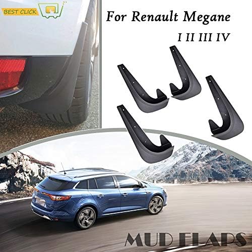 Mudguards Mud Flaps Mudflaps Splash Guards Mudguards For Renault Megane 1 2 3 4 Grand GT GrandTour RS Trophy 2014 2015 2016 2017 2018 2019