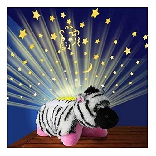 50 Off Pillow Pets Dream Lites Stuffed Animals Zippity Zebra 11