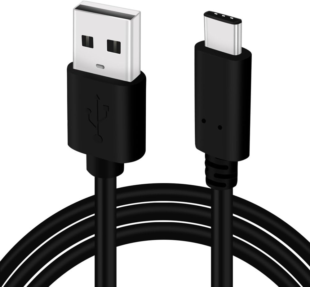 USB-C Cable EXTRA THICK Fast Charger 3-PACK 4ft,6ft,10ft Replacement for Samsung Galaxy S8 S9 S10 S20 S9/10/20-Plus Note 8 9 10 LG G7 G8 V40 Huawei Honor View 20 P40 U12 Moto Z2 Z3 Type-C Cable, Moona