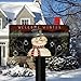 Briarwood Lane Welcome Winter Snowman Magnetic Mailbox Cover Primitive Standard