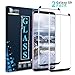 Samsung Galaxy S9 Glass Screen Protector, JUZIHAO Full Coverage/Premium Tempered Glass/Scratch Resistant/HD Clear 3D/Anti-Bubble Screen Film for Samsung Galaxy S9(2 Pack)