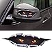 beler 3D Simulation Leopard Monster Eyes Car Sticker Auto Truck Decal Printed Window Decoration primary