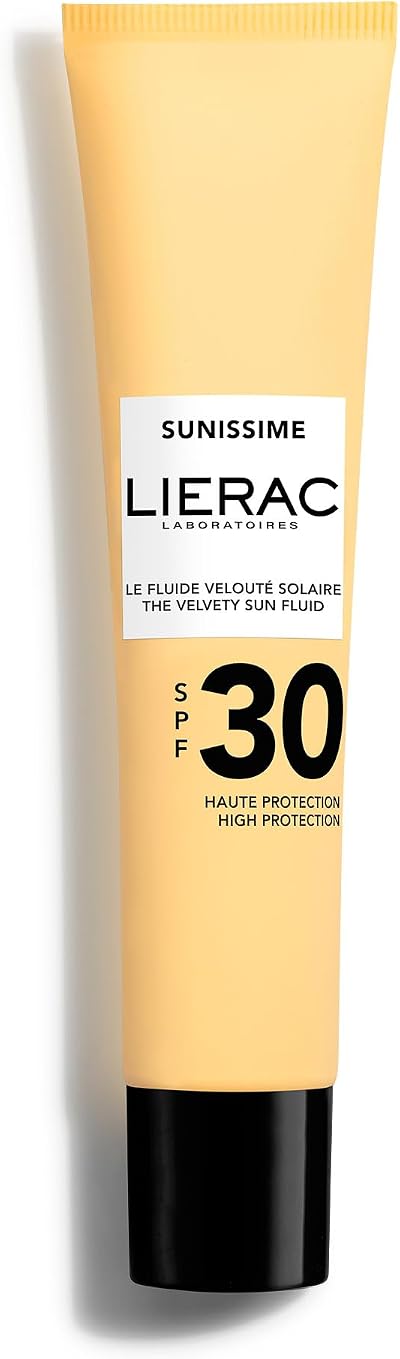 LIERAC Sunissime Velvety Sun Fluid SPF30 40ml Face Sunscreen Anti-Aging