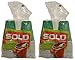 Solo Squared Cups, 18 Oz, Green, 60 Count