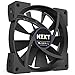 NZXT AER RGB 120mm Fan - 1x 120mm PWM Fan, 500-1500 RPM, Designed for Hue+ Lighting Hub, CAM-Powered - RF-AR120-B1