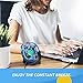 Mini Drone, Levitation UFO Drone, Hand Operated Quad Induction for Kids, Easy Controlled 2 Speed, RC Mini Handheld USB Fan, Flying Ball Toys for Boys and Girls, Tomzon A15 Blue