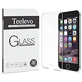 iPhone 7 Plus Screen Protector,Teelevo [TEMPERED GLASS] Most Durable HD Quality, Strong Clear Protection, Anti-Scratch / Bubble-free for Apple iPhone 7 Plus (2016) (1 Pack)