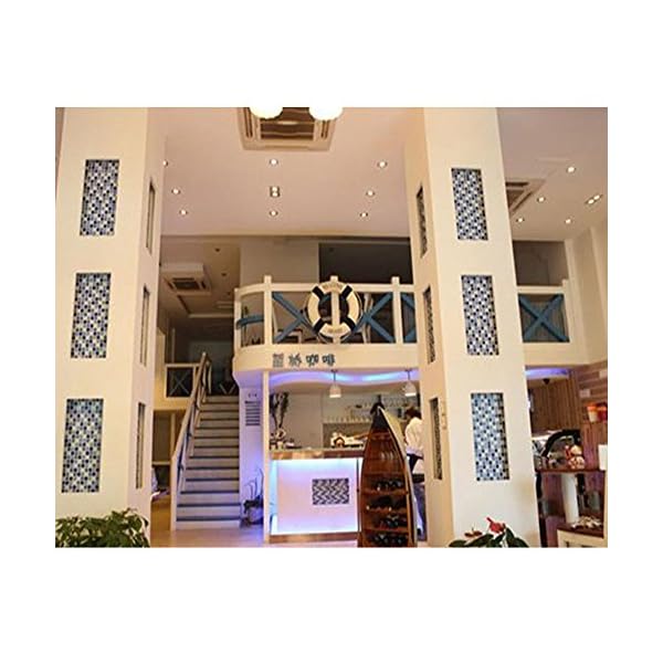 MagiDeal-Welcome-Blue-Nautical-Wall-Decor-Ship-Boat-Ring-Life-Buoy-Preserver-14cm