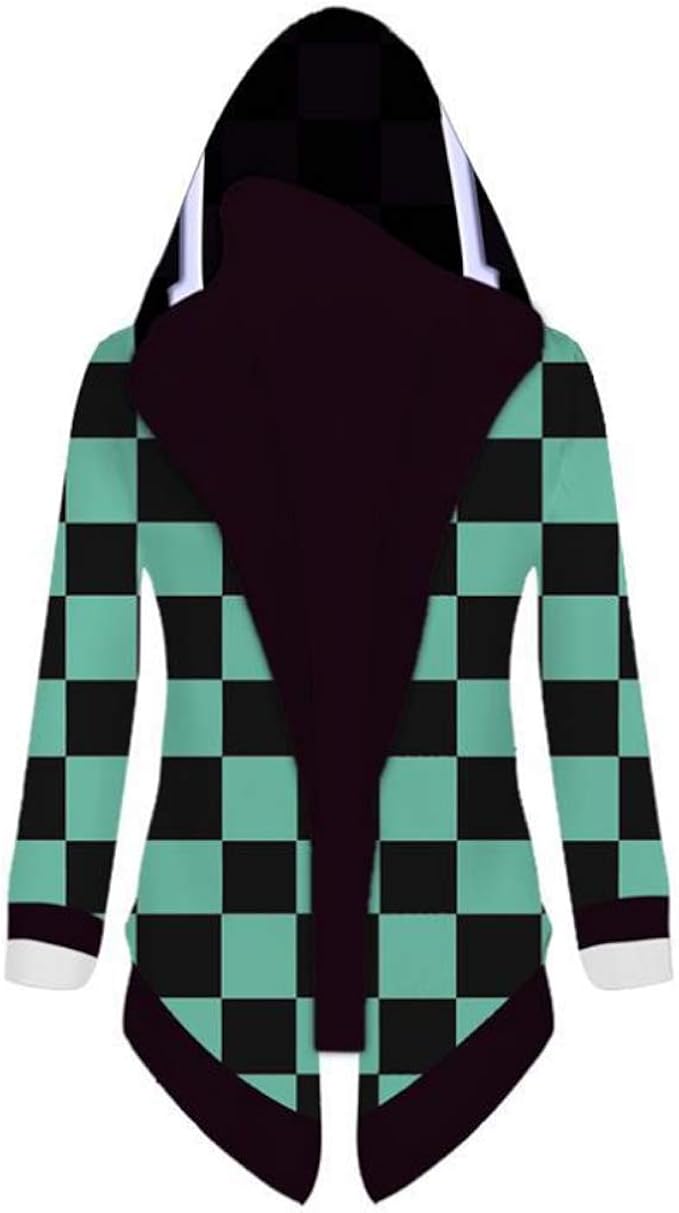 Mens Demon Slayer Costume Demon Slayer Jacket Kamado Cosplay Creative