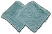 Chanasya Super Soft Long Shaggy Chic Fuzzy Faux Fur Warm Elegent Cozy Aqua Blue Throw Pillow Cover Pillow Sham - Solid Turquoise Fur Throw Pillowcase 18x18 Inches 2-Pack(Pillow Insert Not Included)