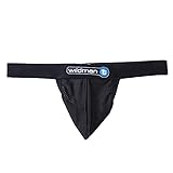 Wildmant Raw Strapless Mesh Jock Black