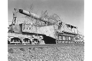 THE MCMAHAN PHOTO ARCHIVE Big Bertha German Howitzer Gun WWII 11x14 Photograph Photo Print
