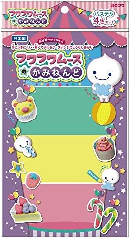 Kutsuwa FuwaFuwa Mousee peper clay pastel 4colours