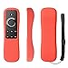 Fire TV Remote Case SIKAI Shockproof Anti-Lost Protective Silicone Cover for 5.9'' Amazon Fire TV/Fire TV Stick/Fire TV Cube Alexa Voice Remote Skin-Friendly with Remote Loop (Red)