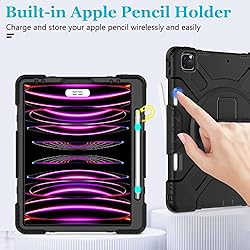 Case for iPad Pro 12.9 2022 6th Generation/2021 5th