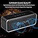 Forcovr Portable Wireless Bluetooth Speakers with Bluetooth V4.2, Built-in-Mic, Surround Sound, Handsfree Call, Durable Design for Home Outdoors Car Travel