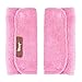 Jeep Car Seat Strap Covers 2 Pack, Plush Pink - Styles May Vary