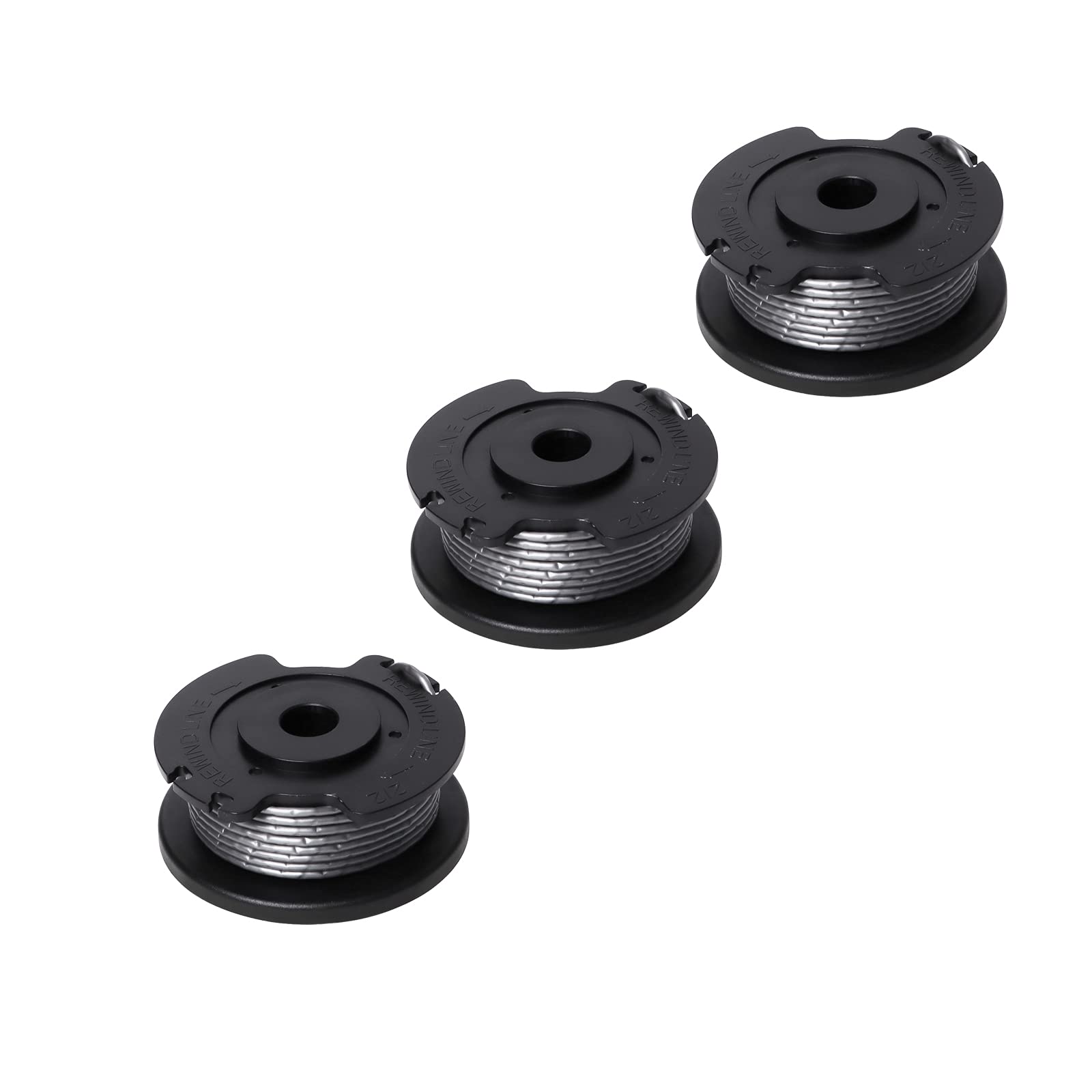 F016800569 Strimmer Spool Line Compatible with Bosch EasyGrasscut 23, EASYGRASSCUT 26, 18, 18-230, 18-260, 18-26 Grass Trimmer By Poweka（Pack of 3）