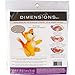 Dimensions Yellow Cat Felt Animals Needle Felting Kit, 3'' x 2.5''