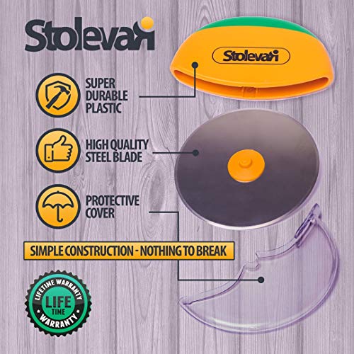 4 Pizza+Cutter+Wheel+Slicer+Professional