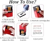 Fafeicy D-4 Manual Date Coding Machine Adjustable Print Food Bag Label Packaging view 2
