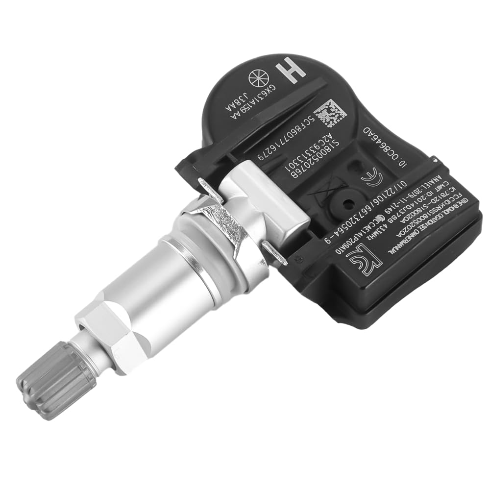Photo 1 of 433MHz TPMS Sensor, Tire Pressure Monitoring System Sensor - Compatible for Land Rover Range Rover Evoque Range Rover LR4 Discovery Sport Discovery Defender 90 Defender 110 - Replace Part LR070840