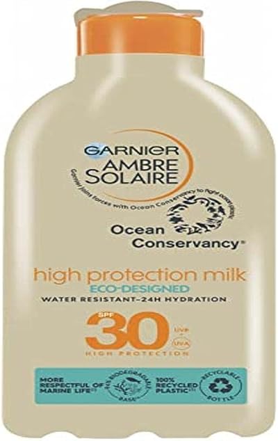 Garnier Ambre Solaire Ocean Protect Milk SPF30 200ml Sunscreen Lotion UVA UVB