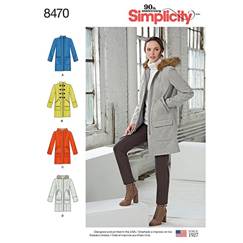 Simplicity Creative Patterns Tops, Vest, Jkts, Coats, H5 (6-8-10-12-14)