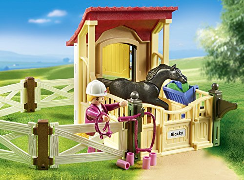 Playmobil 6926 - Großer Reiterhof & 6934 - Pferdebox Araber – Bild 8