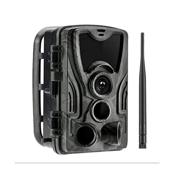 LXYDD Wildkamera Fotofalle 16MP 1080P HD Jagdkamera Nachtsicht Bewegungsmelder IP65 Wasserdichter＆ Staubdicht120…
