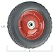 Replacement Wheel with Offset Steel Hub  - 8-Inch x 1-3/4-Inch -  60 lb. Load Capacity  -  For use on Wheelbarrows, Wagons, Carts, & Many Other Products