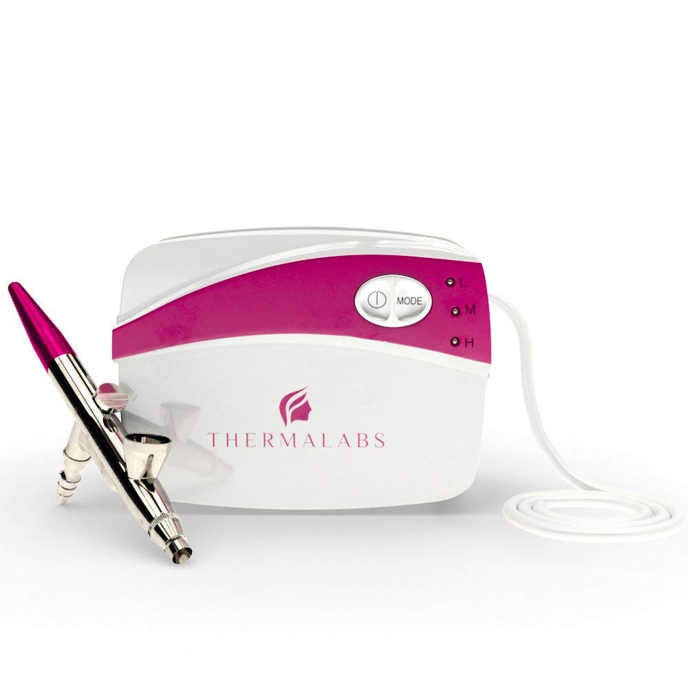 Buy Airbrush Makeup Spray Pink Compresor Set for Airbrushing Makeup