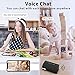 WAKYME Hidden Camera, 【Upgraded】 Spy Camera Clock, 1080P Wireless Hidden Cameras Speaker, Mini WiFi Camera Wireless Security Cameras with Night Vision for Home and Office, Surveillance Camera Full HD