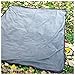 Pratico Outdoors Picnic Blanket and Stadium Blanket, Large 58 x 84 inch, Grey