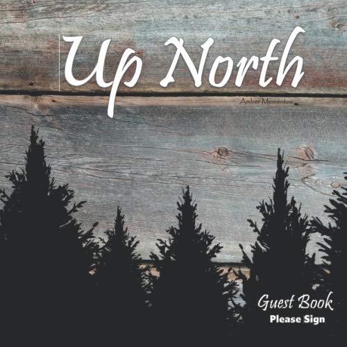 Up North Cabin Guestbook North Woods Vacation Rental Logbook