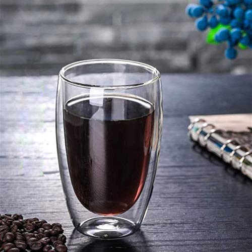 ZMK-720 Gläser Transparente Glaskaffeetasse Milch-Tee Bier Doppel Hitzbeständige Cocktailglas Drink Cup Tumbler Cup… – Bild 6