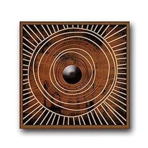 Framed Canvas Wall Art for Living Room, Bedroom Indian Tribe Totem Theme Canvas Prints for Home Decoration Ready to Hang - 16x16 inches