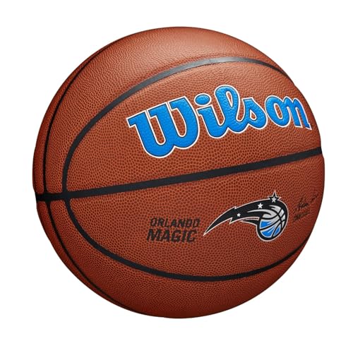 Wilson Basketball Team Alliance, Orlando Magic, Indoor/Outdoor, Mischleder, Größe: 7