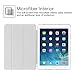 Fintie Case for iPad Mini 3/2 / 1 - Lightweight Smart Slim Shell Translucent Frosted Back Cover Protector Supports Auto Wake/Sleep for iPad Mini 1 / Mini 2 / Mini 3, Silver