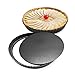 MZCH Bakeware 8 inch Nonstick & Quick Release Coating Loose Bottom Quiche Tart Pan, Tart Pie Pan, Round Tart Quiche Pan with Removable Base