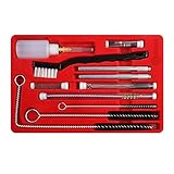 CANOPUS Professional Spray Gun Cleaning Kit with Case, 23 Piece Complete Set for Cleaning HVLP Spray Guns, Paint Guns, Air Tools, Airbrush