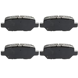 cciyu D1090 Rear Semi-Metallic Disc Brake Pads Kit