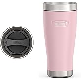THERMOS ICON SERIES, Stainless Steel Tumbler, Sunset Pink, 16 oz
