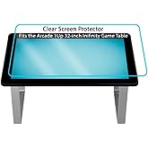 Photodon Clear Screen Protector for the Arcade1Up 32-inch HD Touchscreen Infinity Game Table with Installation and Care Kit