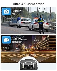BOBLOV Bundle Deal, KJ21 1296P Body Camera and B4K2