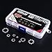 Hilitchi 300-Pcs [8-Size] 304 Stainless Steel External Tooth Star Lock Washers Assortment Set - Size Included: M2 M3 M4 M5 M6 M8 M10 M12
