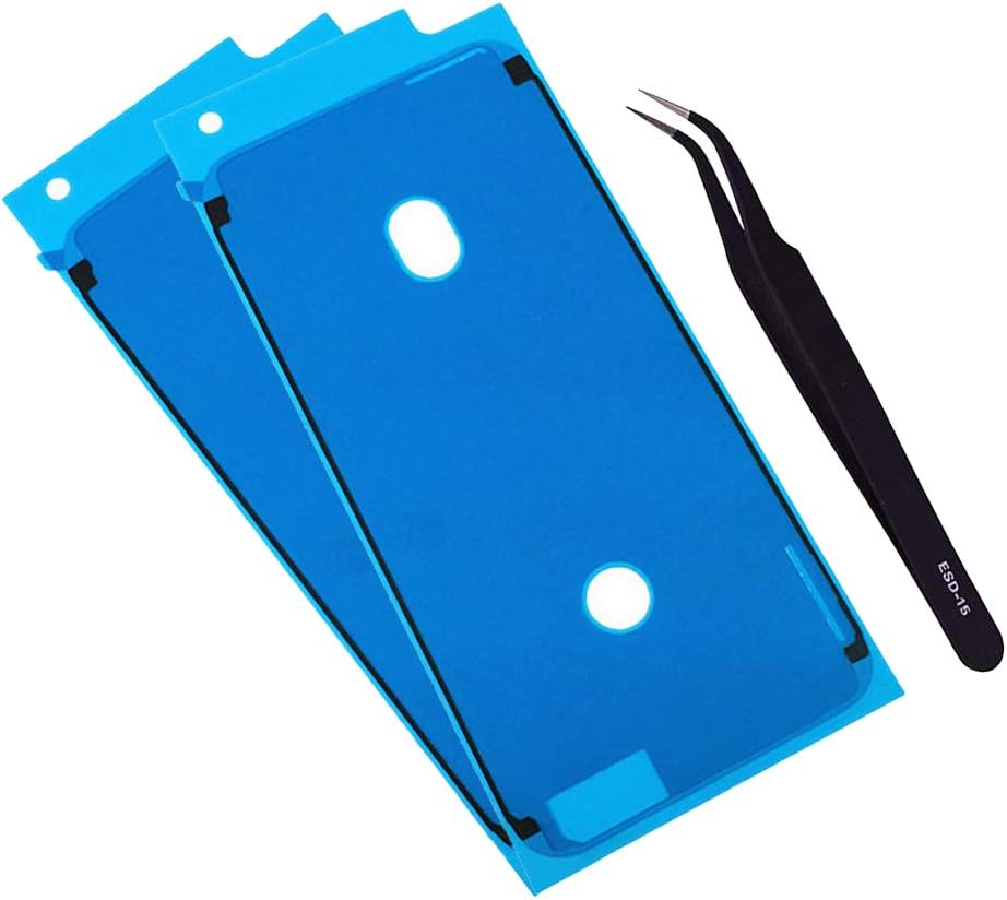 Screen Adhesive Strips Pre-Cut Waterproof Seals for iPhone 6/6S,GVKVGIH Water Liquid Damage Repair Adhesive Replacement 2Pack for iPhone 6/6S